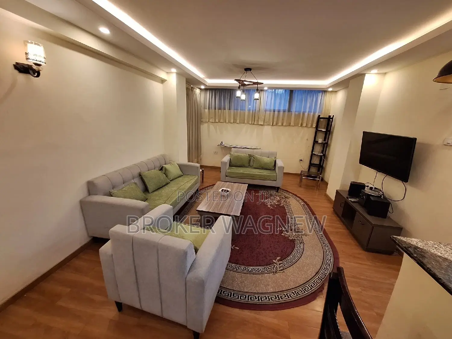 Furnished 2bdrm Apartment in Kirkos for rent