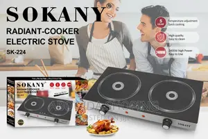 Photo - Sokany ዘመናዊ Stove 
Original እና ዋስትና ያለው 
2400 Watt