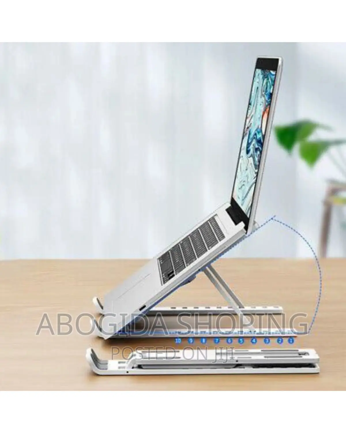 የላፕቶፕ ማስቀመጫ
ተጣጣፊ
ለሁሉም አይነት ላፕቶፕ የሚሆን
ለአጠቃቀም ቀላል