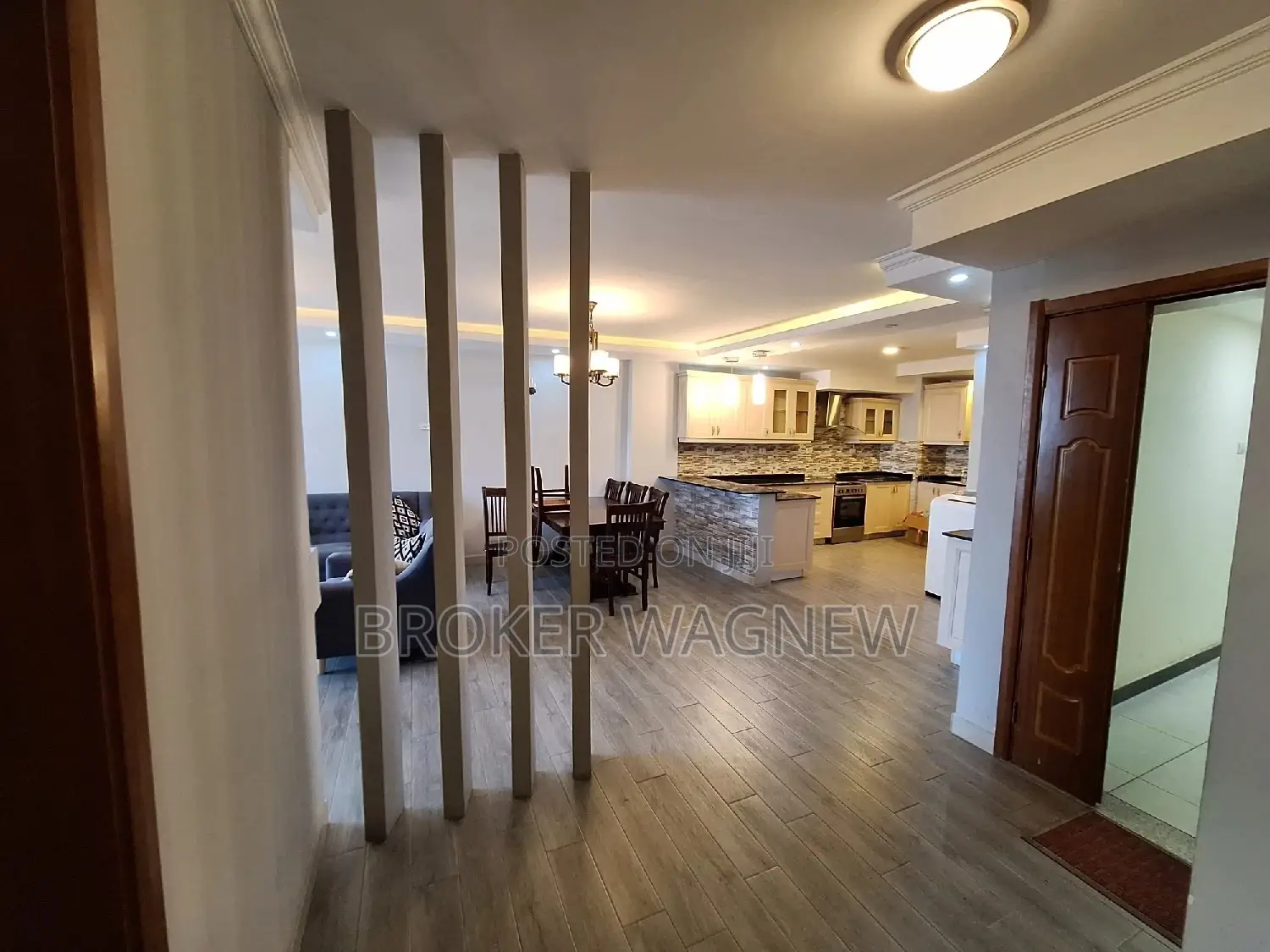 Furnished 3bdrm Apartment in Kirkos for rent