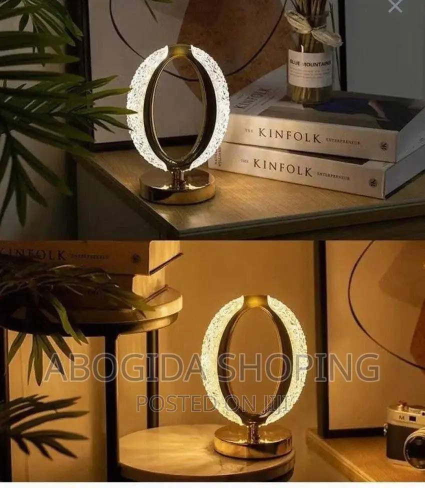 LED Crystal Table Lamp