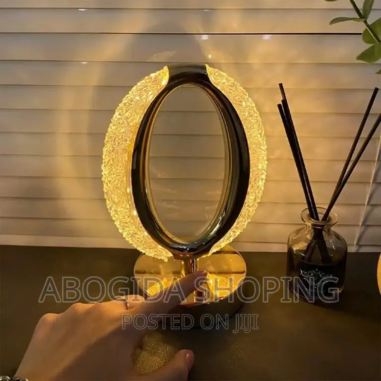 LED Crystal Table Lamp