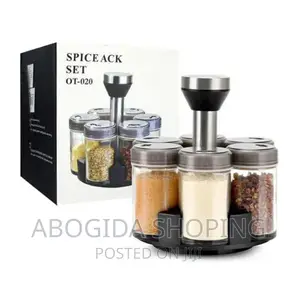 Rotating Spice Rack 
 የጥራጥሬ ማስቀመጫ