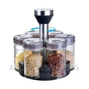 Rotating Spice Rack 
 የጥራጥሬ ማስቀመጫ