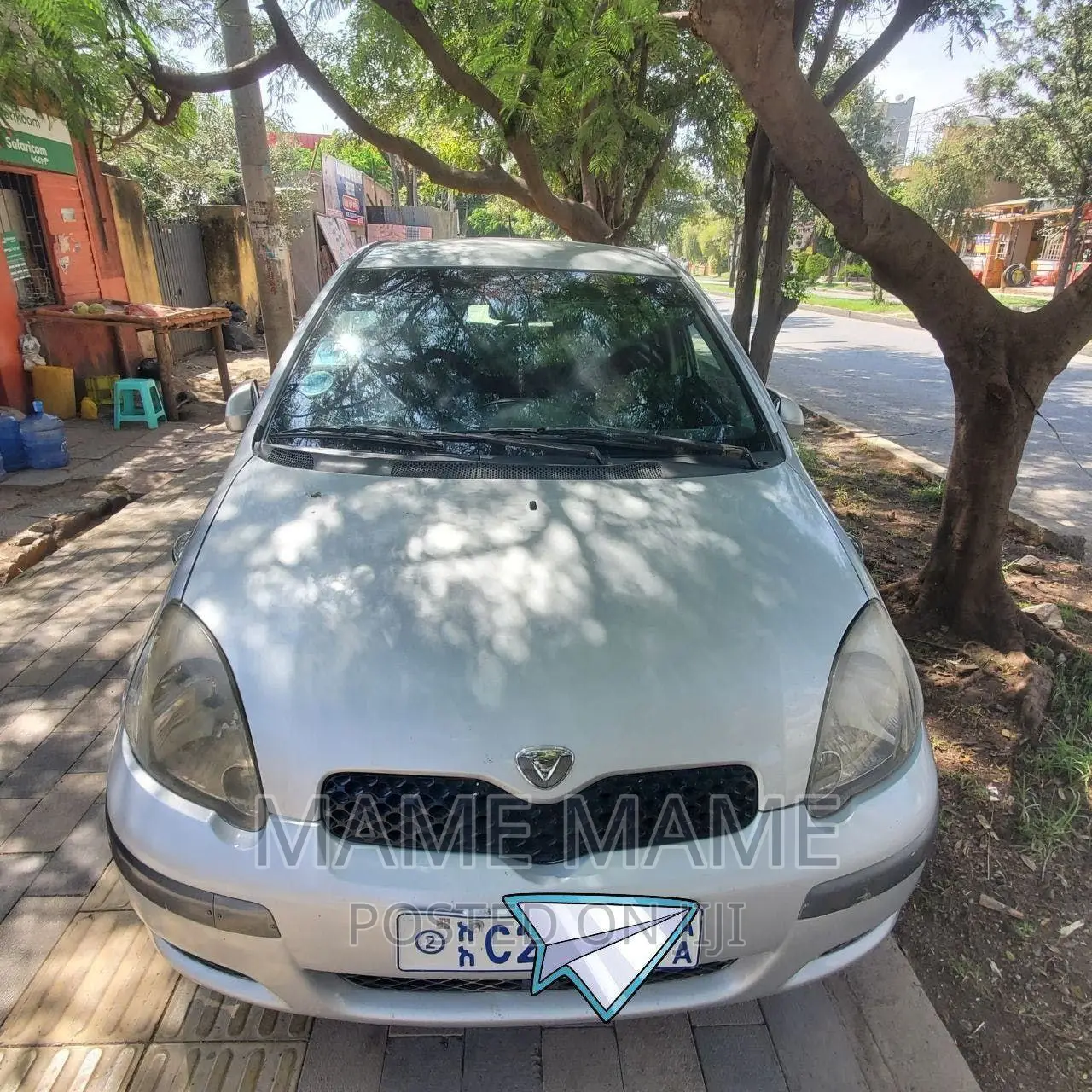 Toyota Vitz 2003 Silver