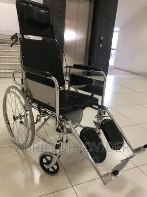Pull Down Leag Wheelchair|Commode Wheelchair|Wheelchair