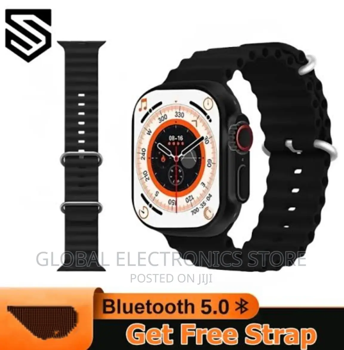 Orange Color Original Series 8 Men's Smart Watch