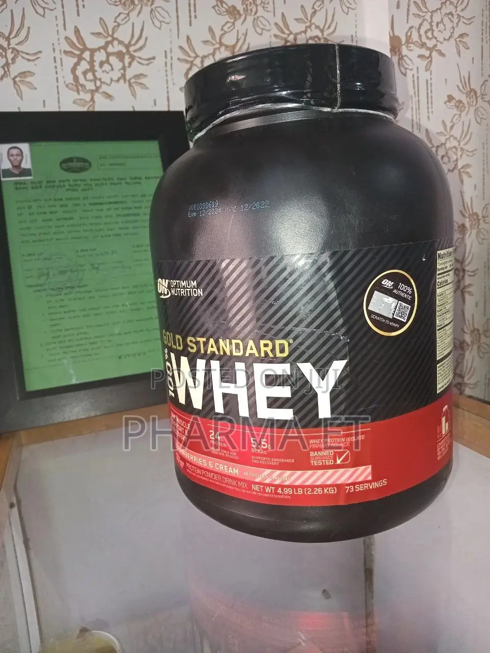 Gold Standard Whey 2 and Half Month Supply