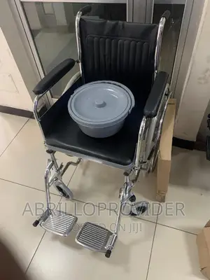 ለቤት ሕክምና መርጃ Commode Wheelchair|Wheelchair|Toilet~Wheelchair