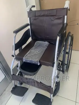 እንደ መሳቢያ የሚሳብ Toilet Wheelchair~Wheelchair|New~Wheelchair