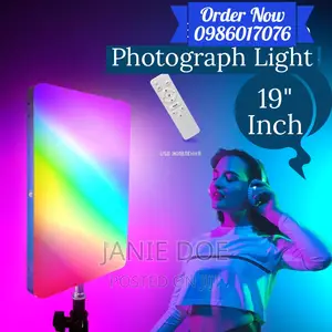 Photo - 19" Wide RGB Photography Light