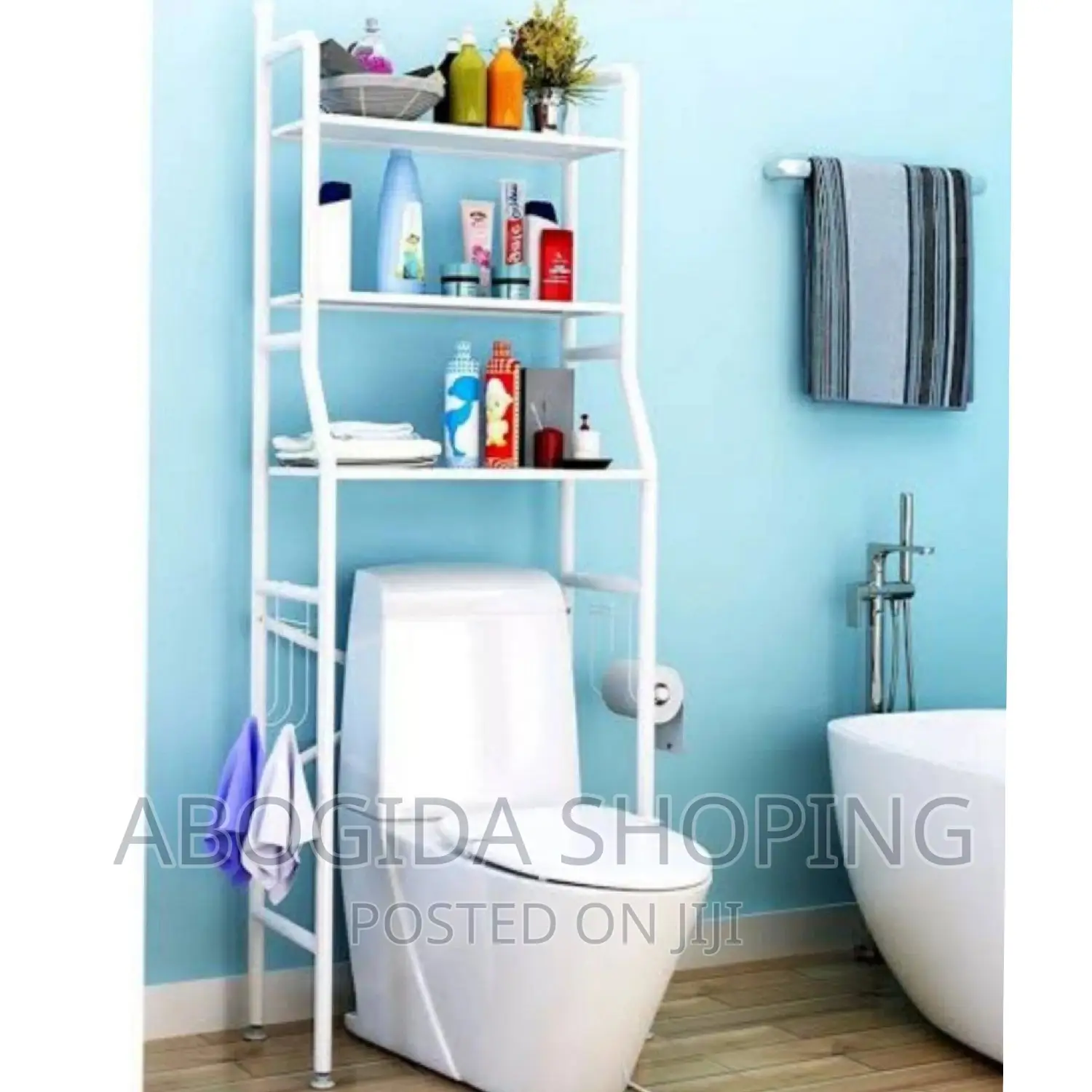 WC Toilet Rack
 የመፀዳጃ ቤት ዕቃዎች መደርደሪያ