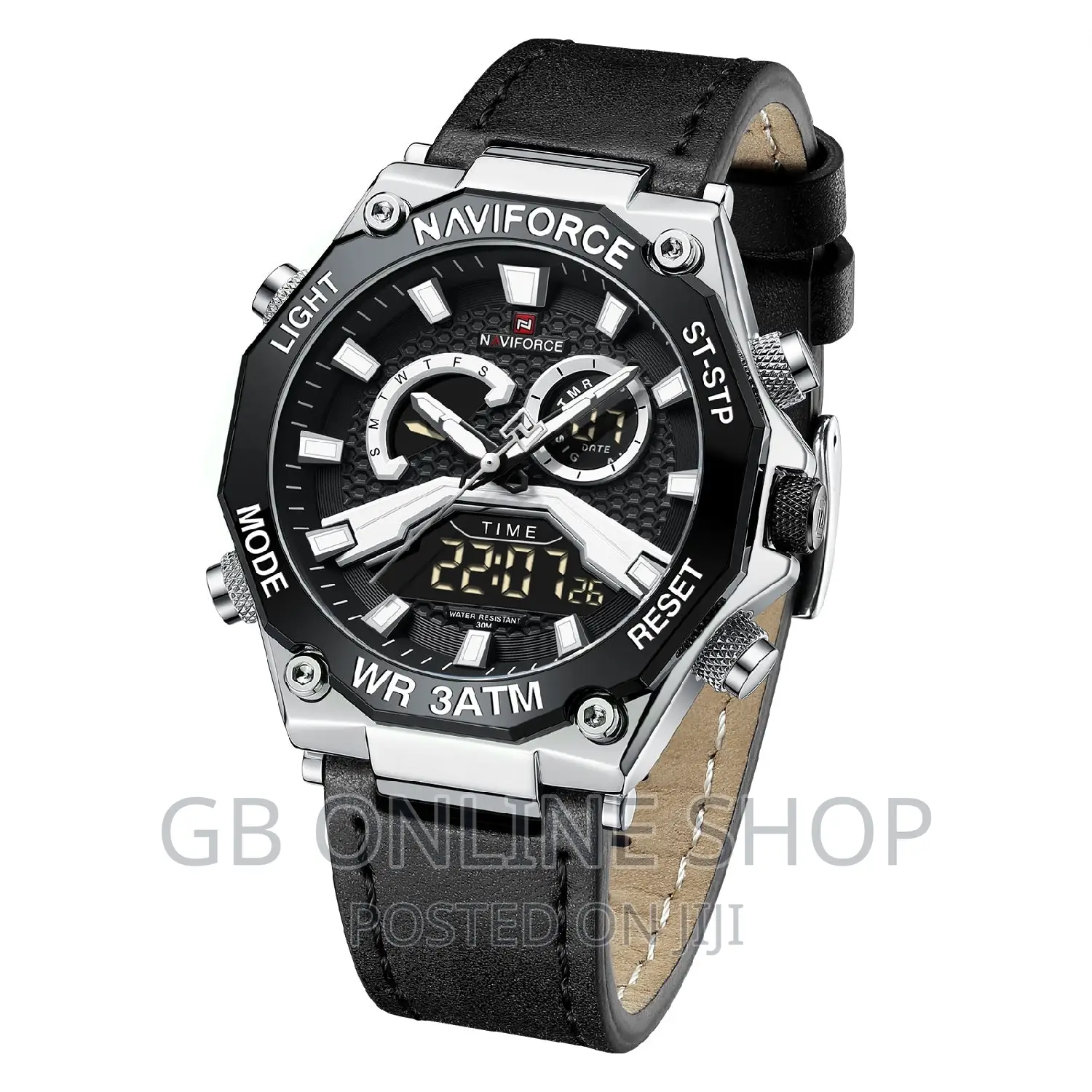 Naviforce 9220 Men’S Watch Digital Sport Waterproof Watch