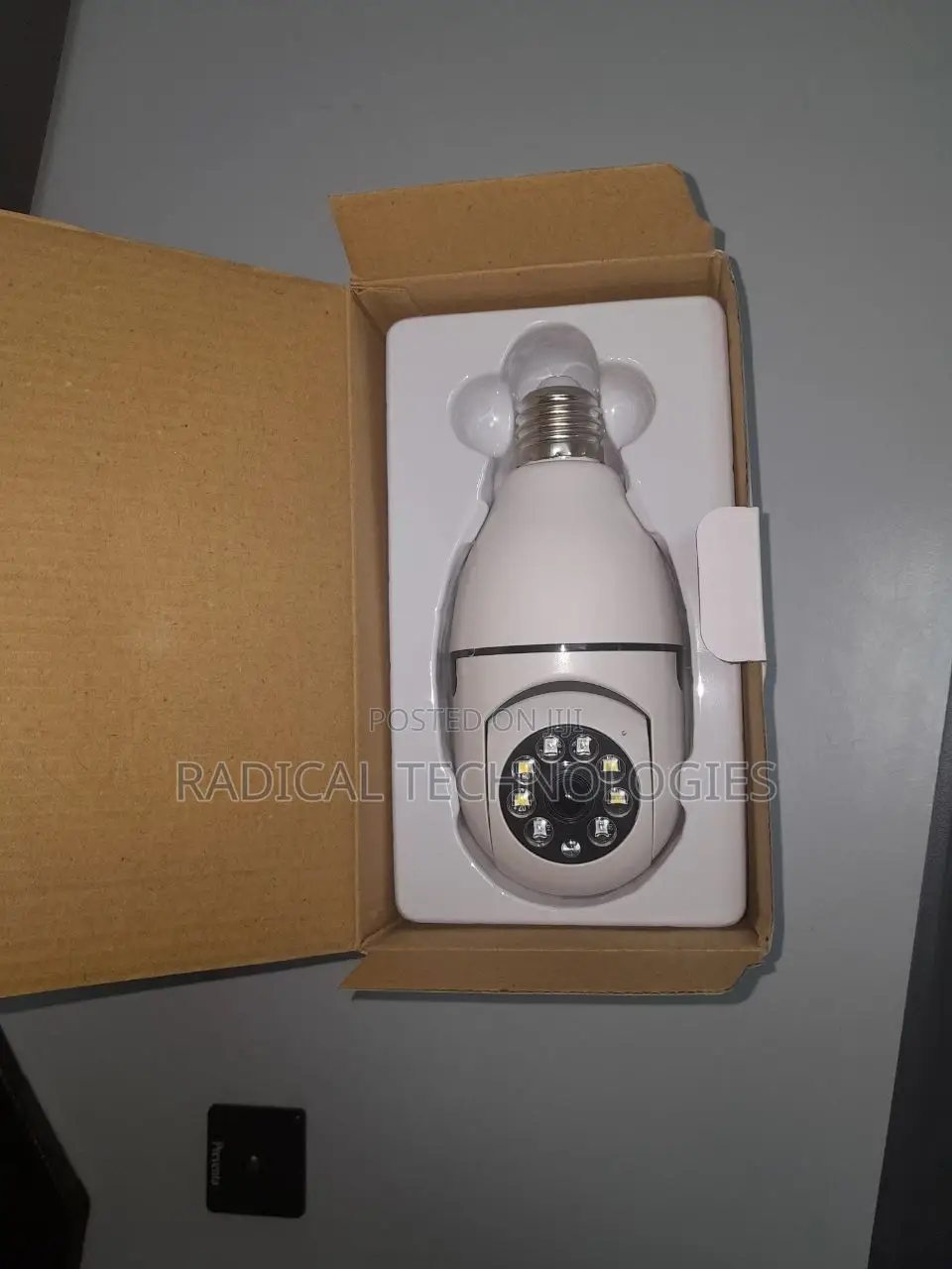 360 ° Panoramic Bulb Camera