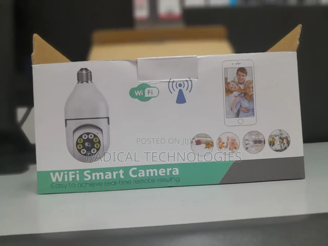 360 ° Panoramic Bulb Camera