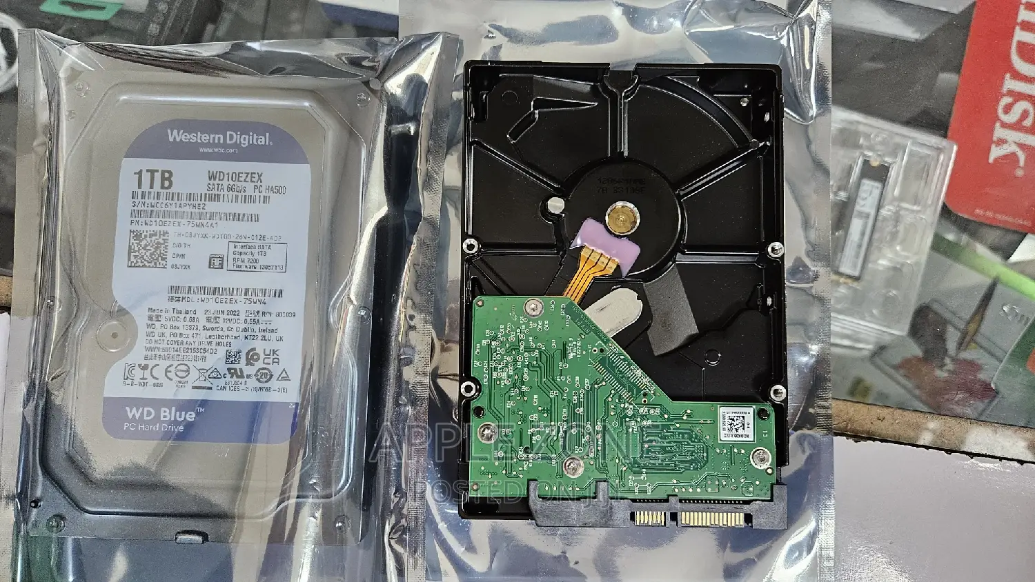 Western Digital 1TB Internal Hard Disk