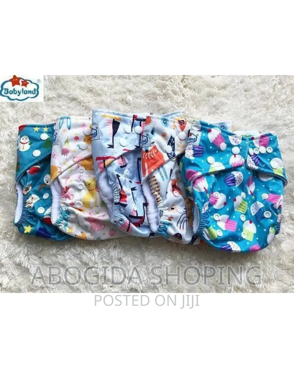 የሚታጠብ ዳይፐር (የዱባይ) Baby Reusable Diaper