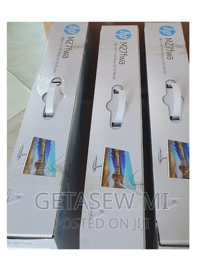 Brand New With Cartoon Hp 27" Inch Monitor Full Hd