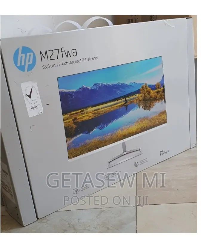 Brand New With Cartoon Hp 27" Inch Monitor Full Hd