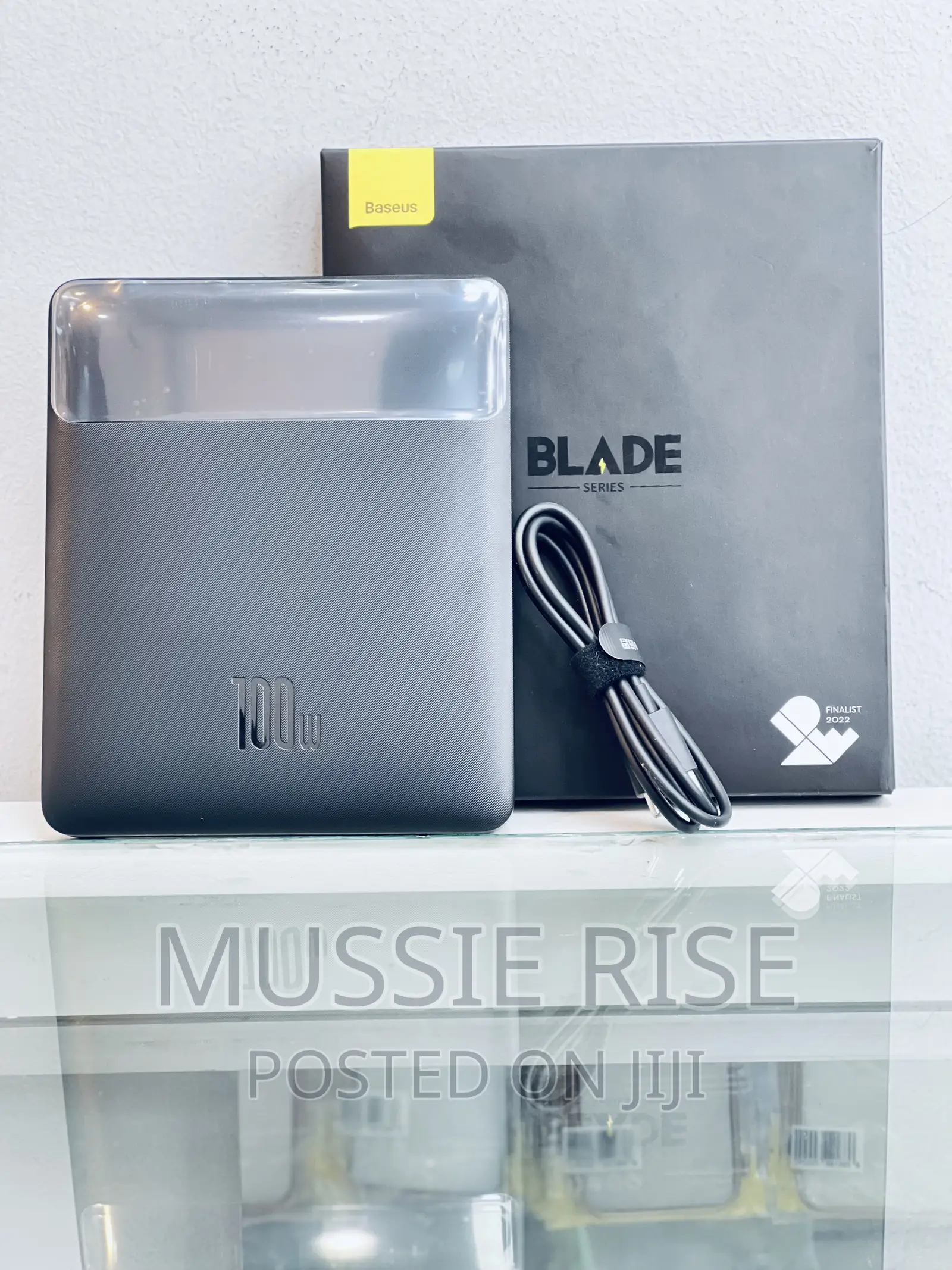 Baseus Laptop Power Bank - 100W Blade USB C Portable Charger