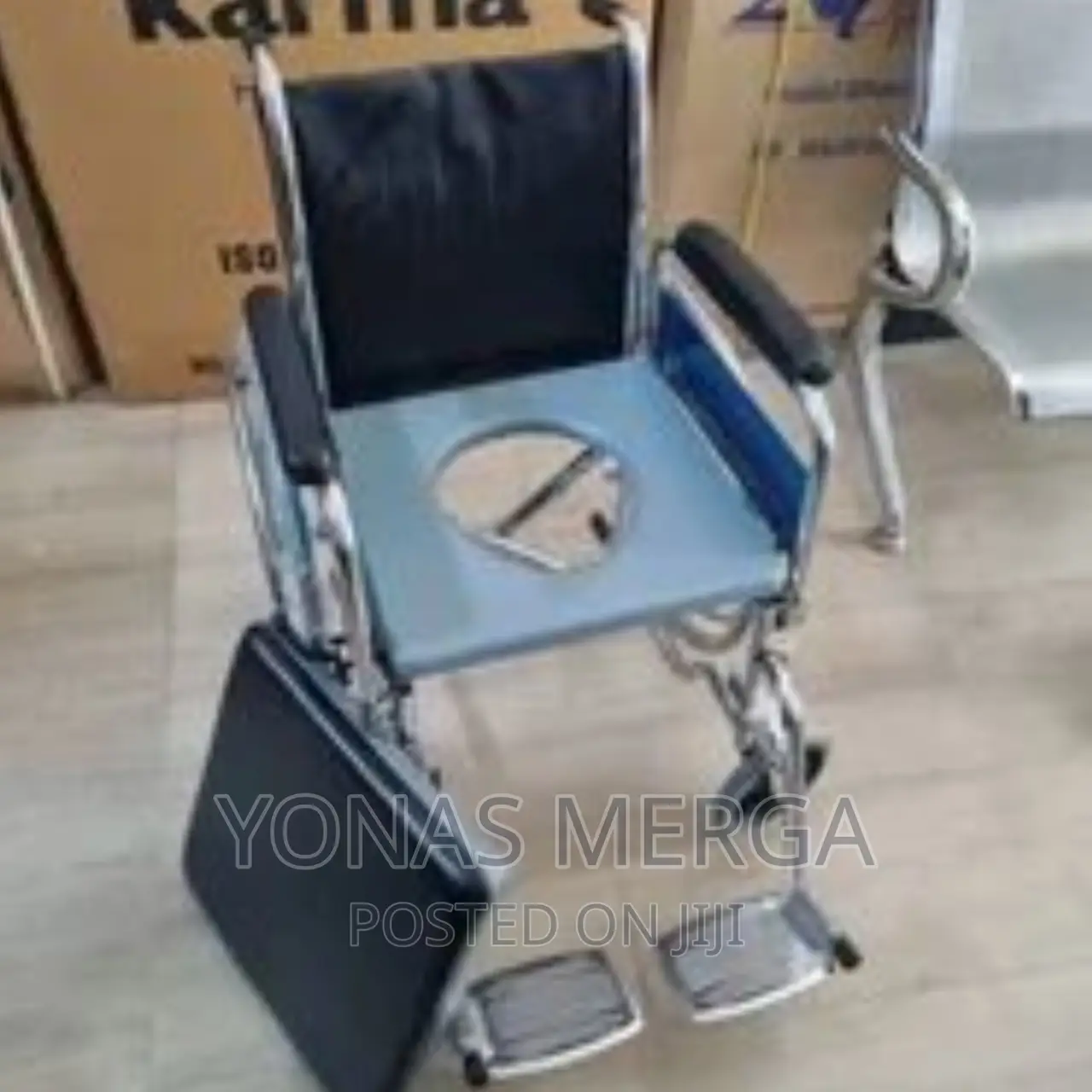 Commode Wheelchair Adult Manual Wheelchair -(SP22DDA-SF)