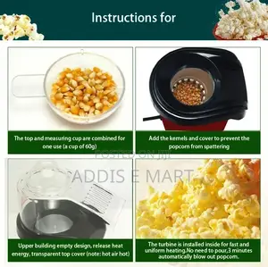 Automatic Mini Electronic Popcorn Maker