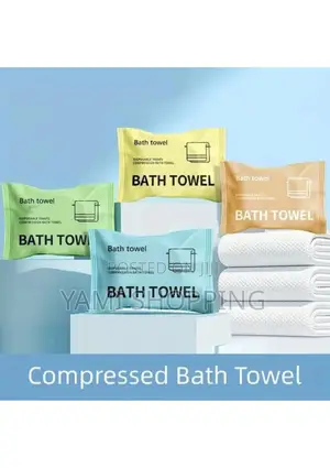 Photo - Compressed Bath Towel