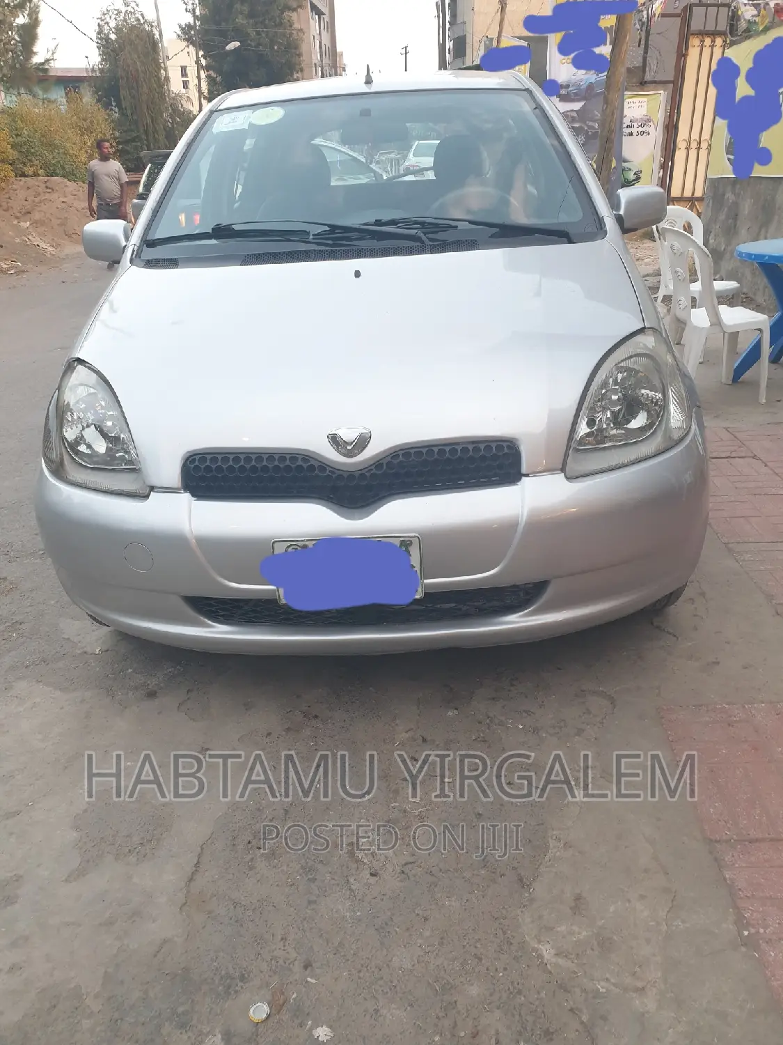 Toyota Vitz 2001 Silver