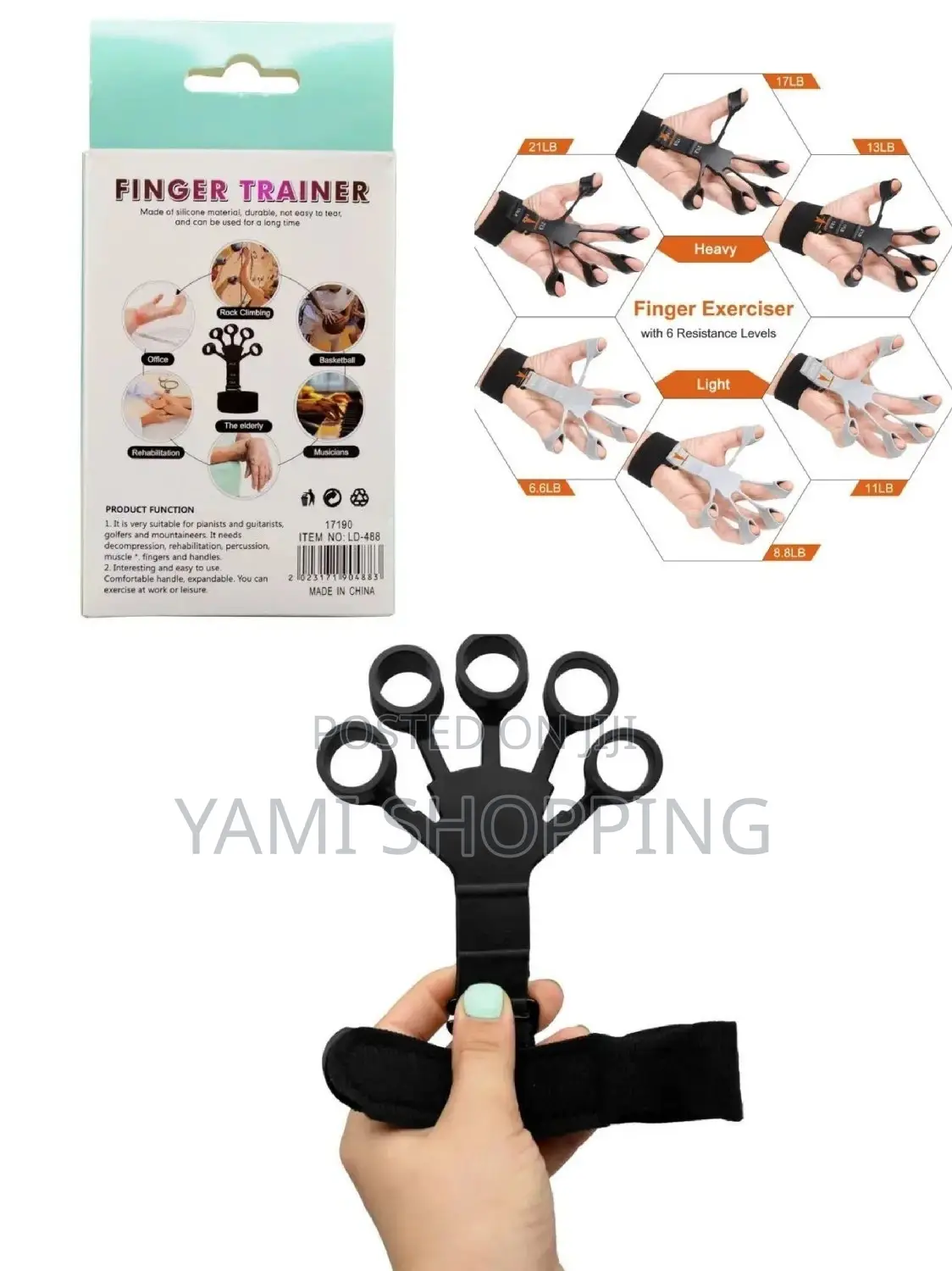 Adjustable Finger Exerciser