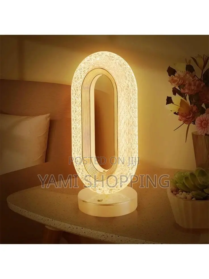 LED Crystal Table Lamp