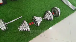55 Kg ተገጣጣሚ Dumbbell ና Barbell