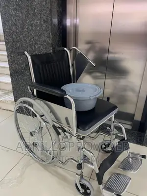 Commode Wheelchair MHL-1006,Manual Wheelchair With Attendant