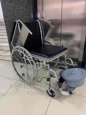 Commode Wheelchair MHL-1006,Manual Wheelchair With Attendant