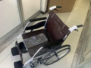 Advanced Steel Wheelchair With United Brake, Commode,