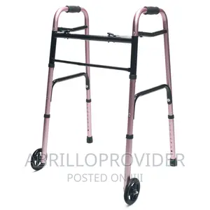 Lumex Color Select Walker, Lightweight Folding 2-Wheel