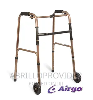 Balanced Frame Folding Walker With Wheels