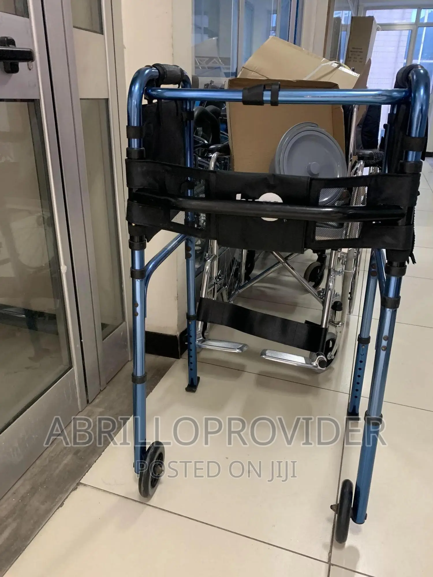 Veayva Balanced Frame Folding Walker With Wheels Suitable