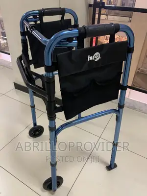 Photo - Aluminum Rollator Walker With 10'' Wheels/Walker/Walker/