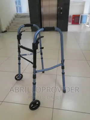 USED Folding Medical Patient Walker With Wheel