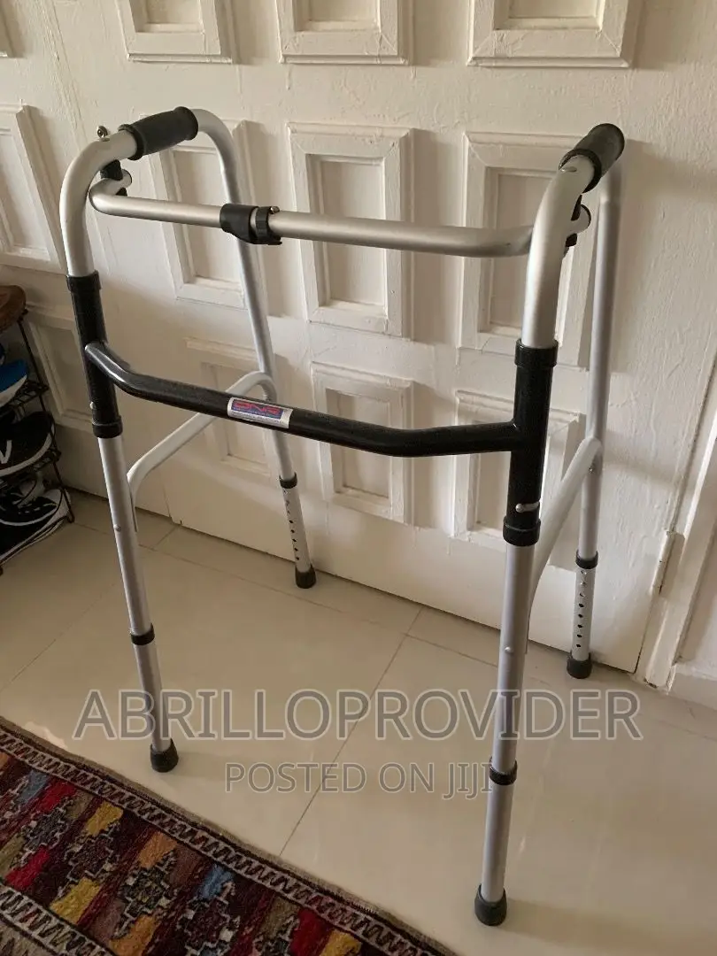 Folding Walker Aluminum Walker Four-Foot Auxiliary Walker