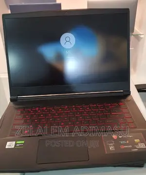 New Laptop MSI Pulse GL66 8GB Intel Core I7 SSD 512GB