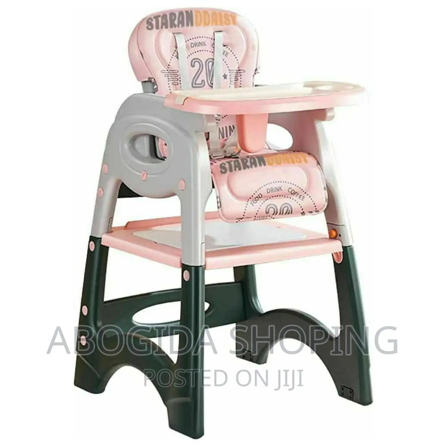 2in 1baby High Chair በጣም ጠንካራ እና አስተማማኝ ምቹ