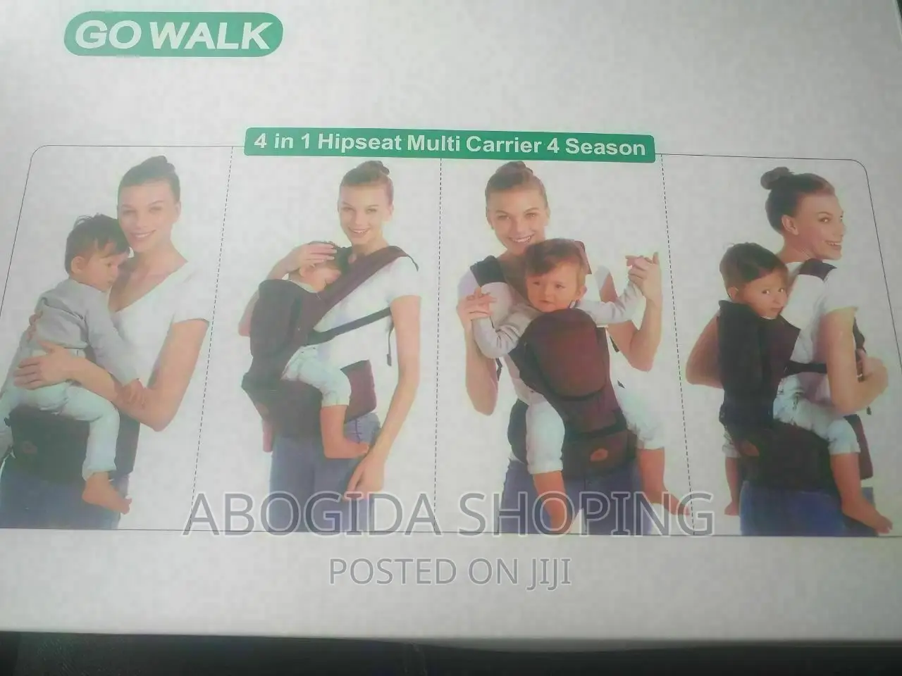 Hipseat Multi Carrier አራት ጥቅም በአንድ የያዘ ባለ ኩርሲ ማዘ