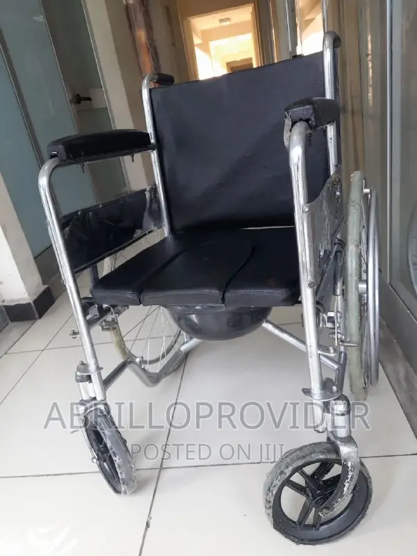 Waterproof and Wear-Resistant Commode Wheelchair Second