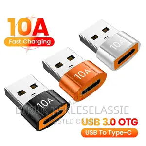 Usb Otg Male to Type C to Female Adapter Converter Otg