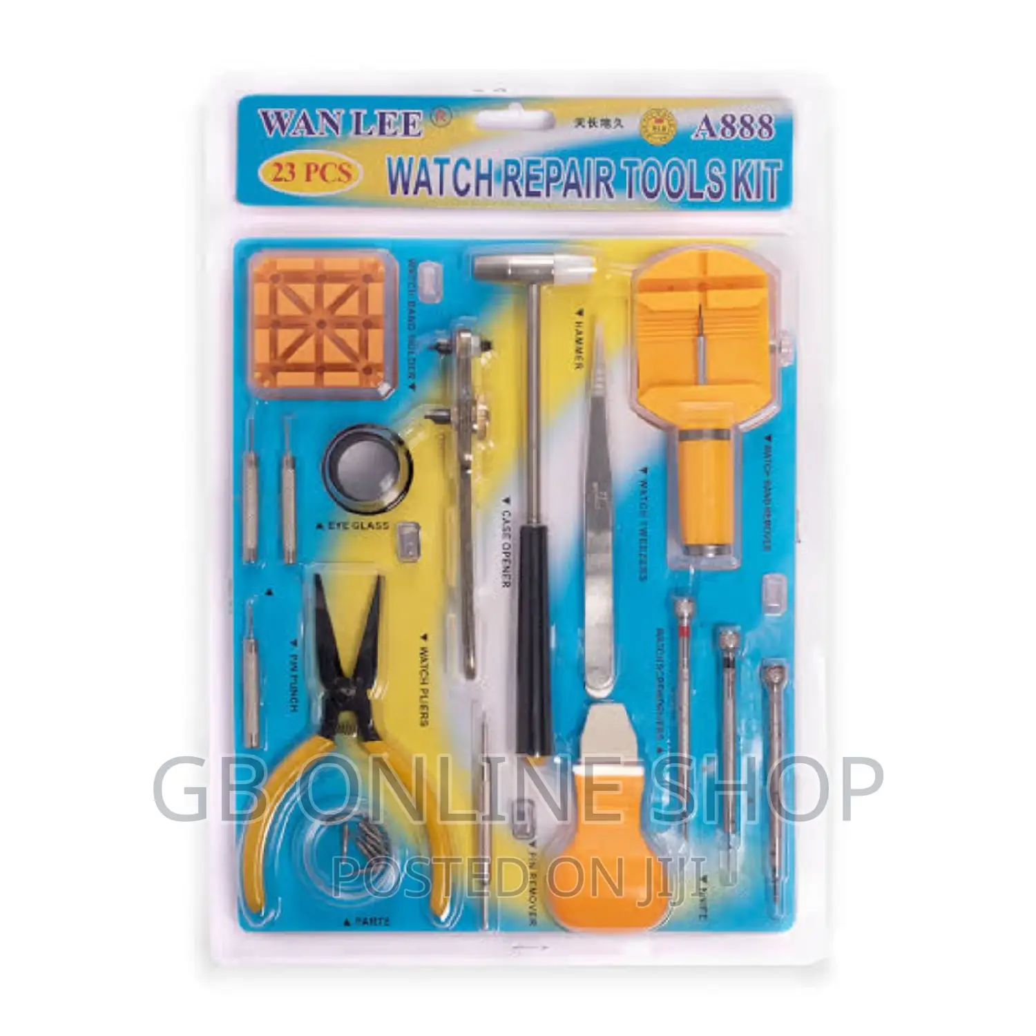 A888 Watch Repair Tools Kit (23 PCS