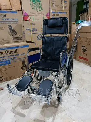 Wheelchair_optimum Sitting Comfort With Leg Hand Rests.