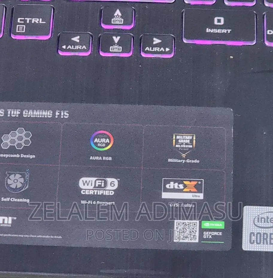 New Laptop Asus TUF Gaming A15 8GB AMD Ryzen 7 SSD 512GB