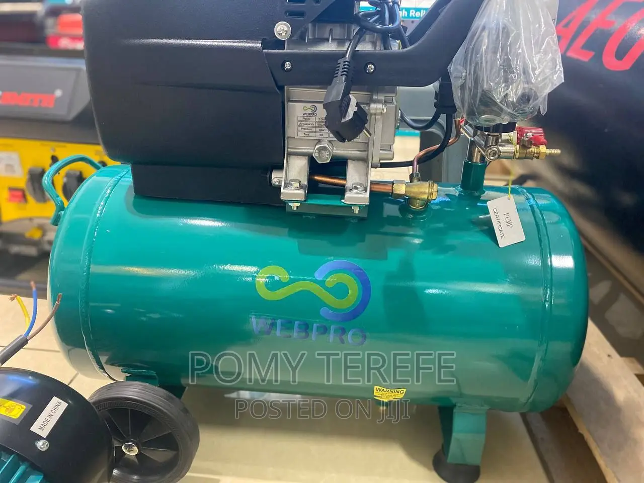 Air Compressor 50 Liter Webpro