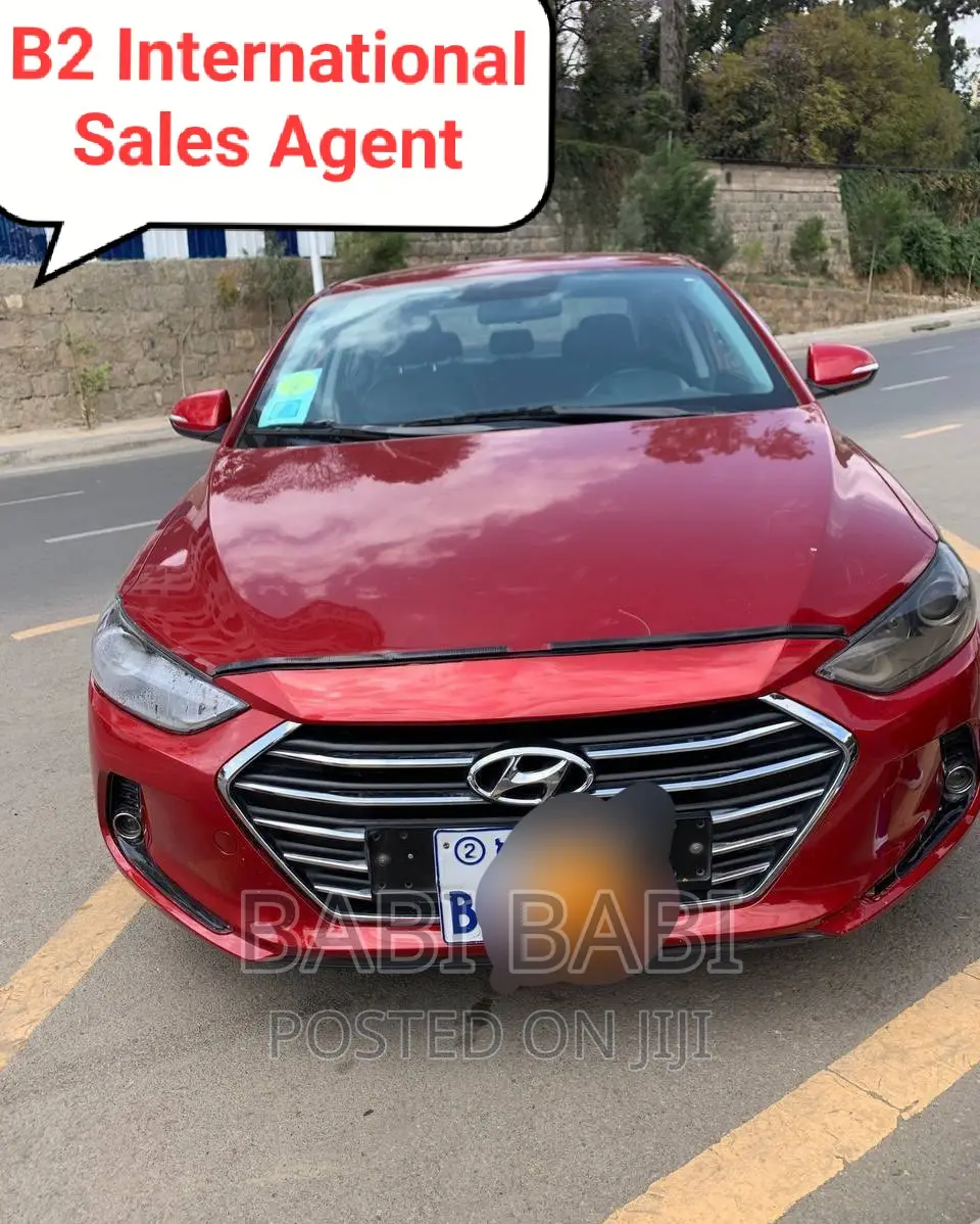 Hyundai Avante 2017 Red